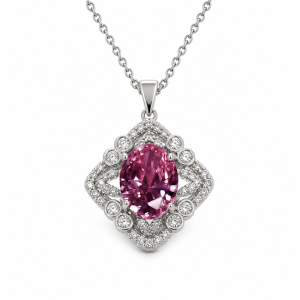The Blush Tiara Necklace